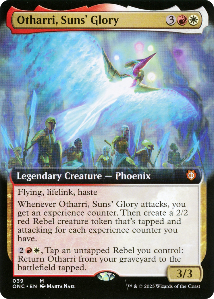 Otharri, Suns' Glory (Extended Art) [Phyrexia: All Will Be One Commander] | Magic Magpie