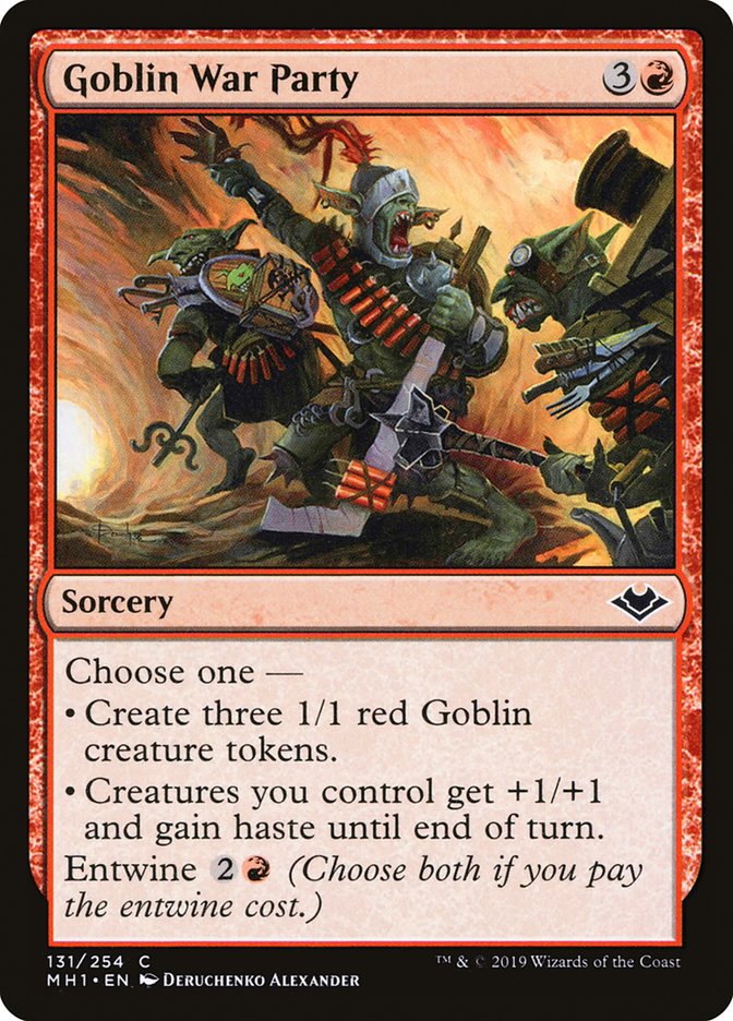 Goblin War Party [Modern Horizons] | Magic Magpie