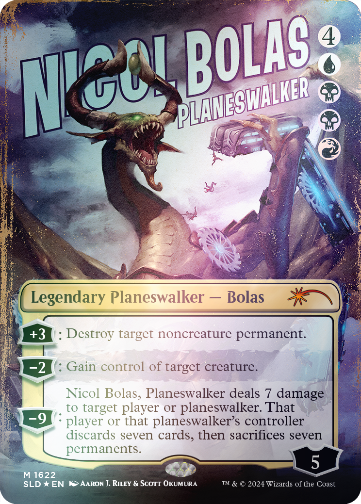 Nicol Bolas, Planeswalker (Rainbow Foil) [Secret Lair Drop Series] | Magic Magpie