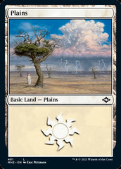 Plains (481) (Foil Etched) [Modern Horizons 2] | Magic Magpie