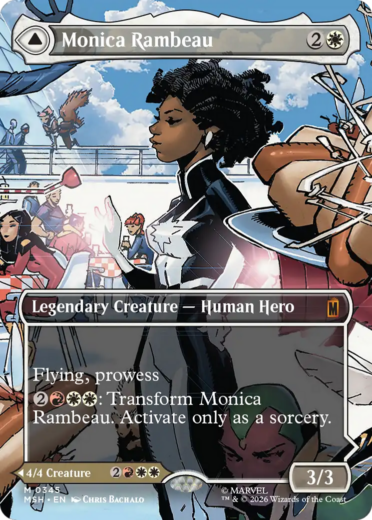 Monica Rambeau (Borderless) (0345) [Marvel Super Heroes] | Magic Magpie