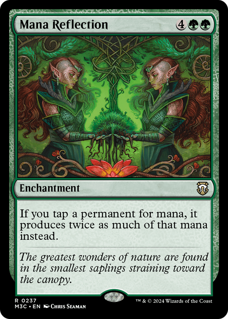 Mana Reflection (Ripple Foil) [Modern Horizons 3 Commander] | Magic Magpie