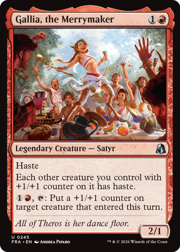 Gallia, the Merrymaker [Reality Fracture] | Magic Magpie