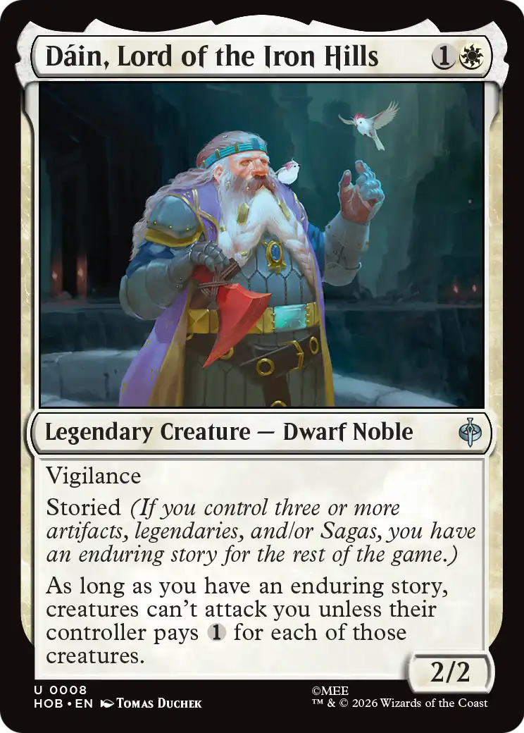 Dain, Lord of the Iron Hills [The Hobbit] | Magic Magpie