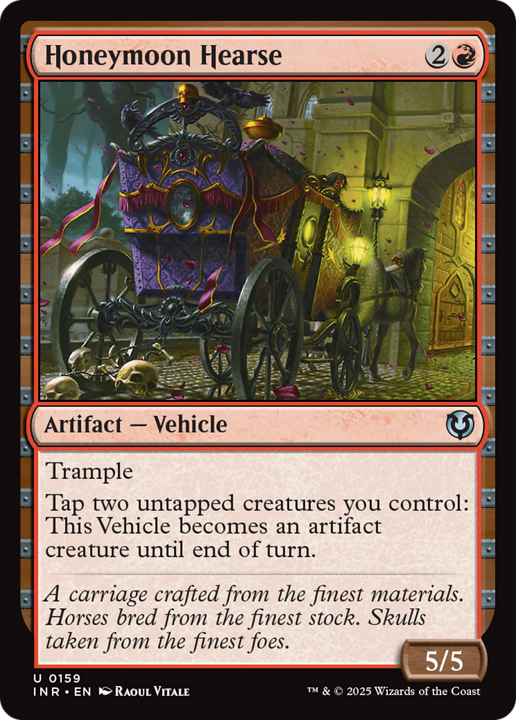 Honeymoon Hearse [Innistrad Remastered] | Magic Magpie