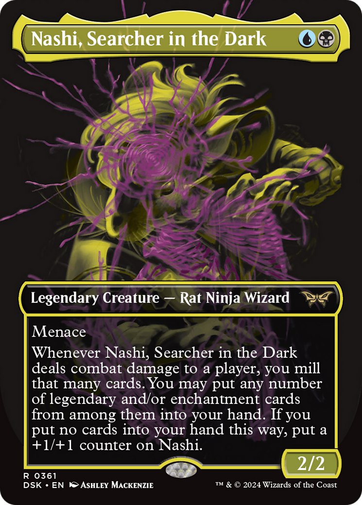 Nashi, Searcher in the Dark (Showcase) [Duskmourn: House of Horror] | Magic Magpie