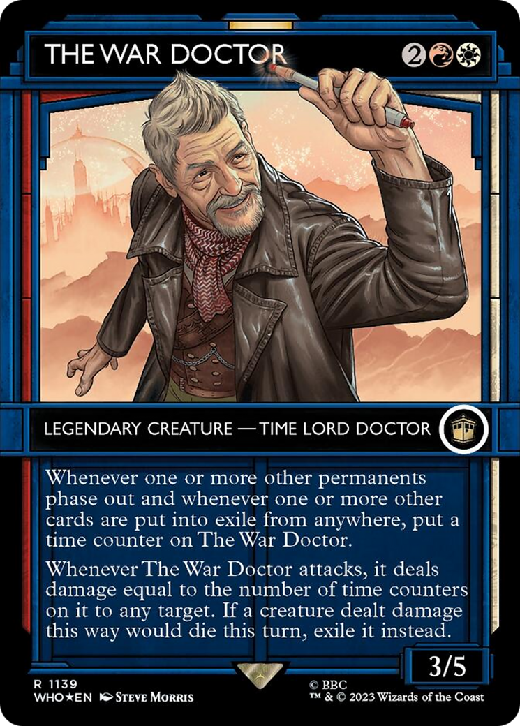The War Doctor (Showcase) (Surge Foil) [Doctor Who] | Magic Magpie