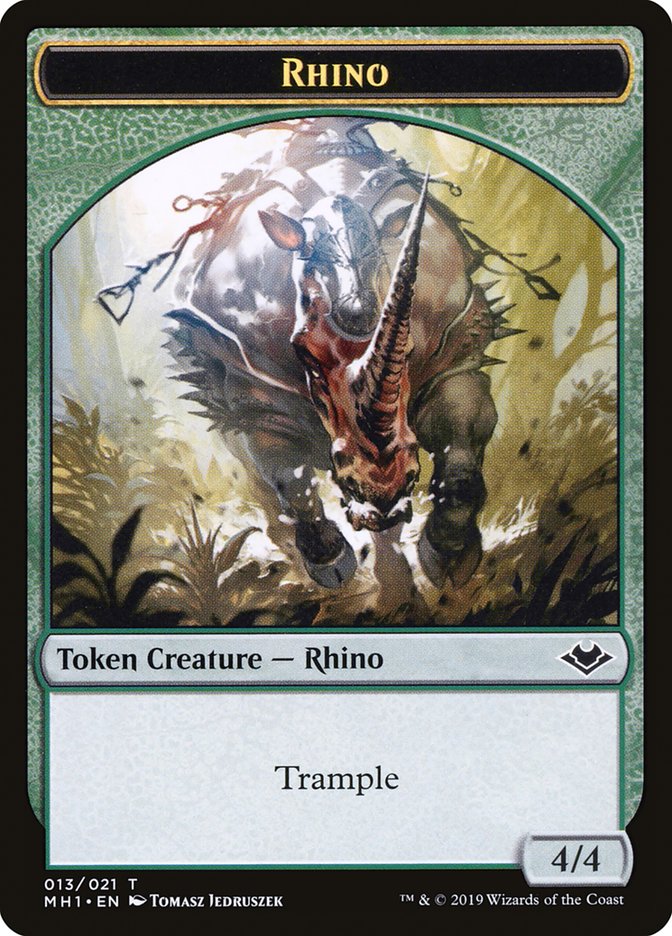 Rhino Token [Modern Horizons Tokens] | Magic Magpie