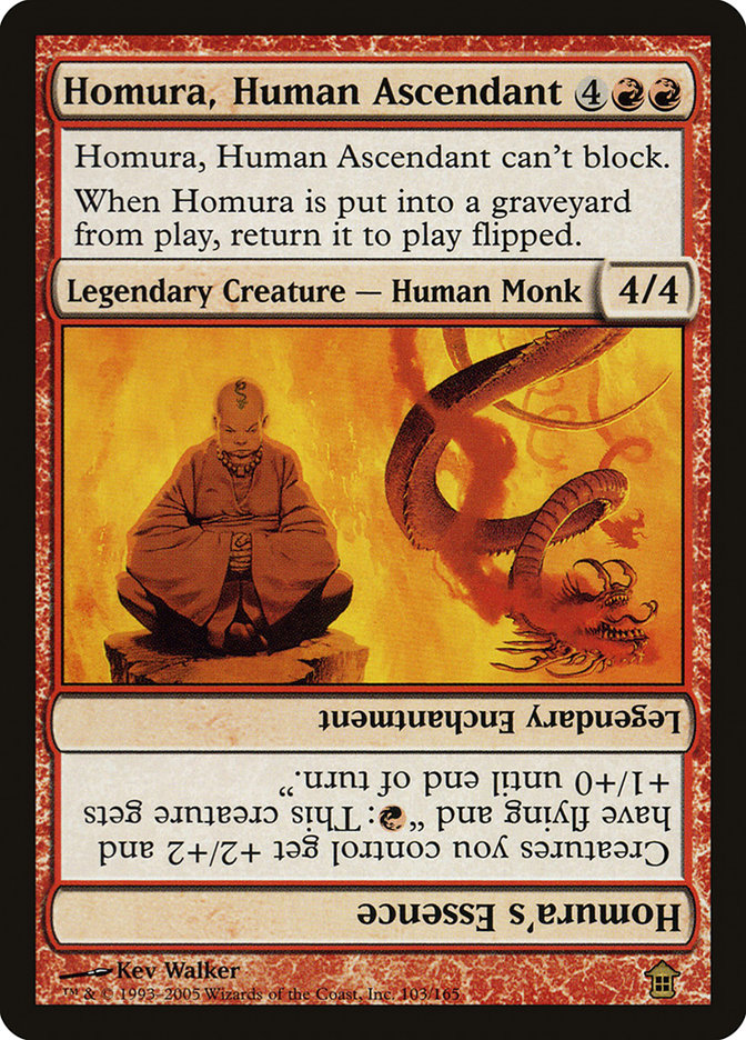 Homura, Human Ascendant // Homura's Essence [Saviors of Kamigawa] | Magic Magpie