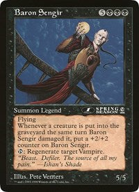 Baron Sengir (Oversized) [Oversize Cards] | Magic Magpie