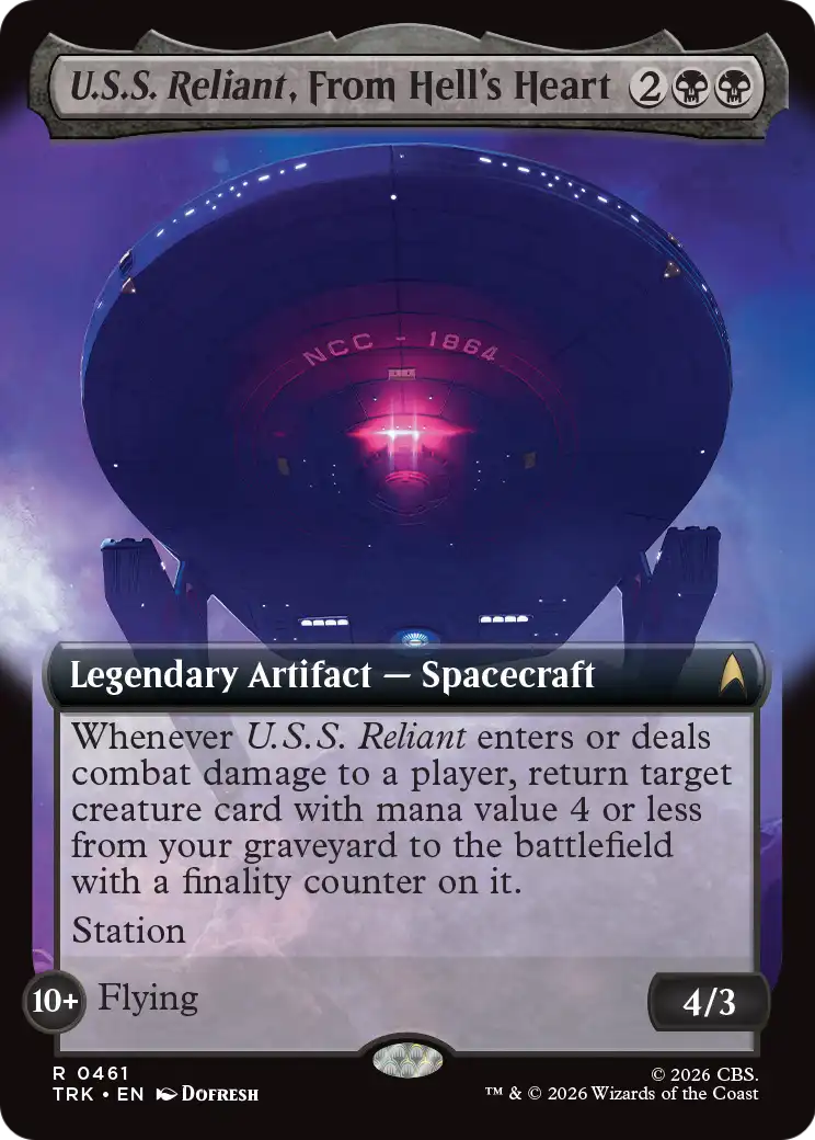 U.S.S. Reliant, From Hell's Heart (Extended Art) [Star Trek] | Magic Magpie
