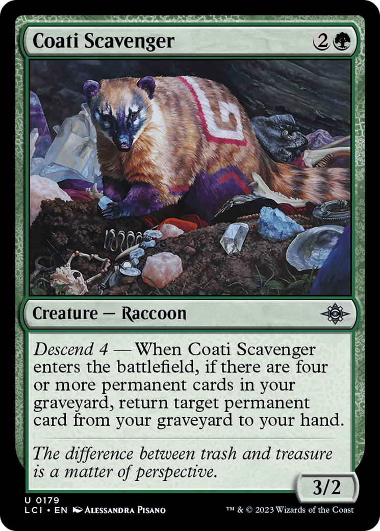 Coati Scavenger [The Lost Caverns of Ixalan] | Magic Magpie