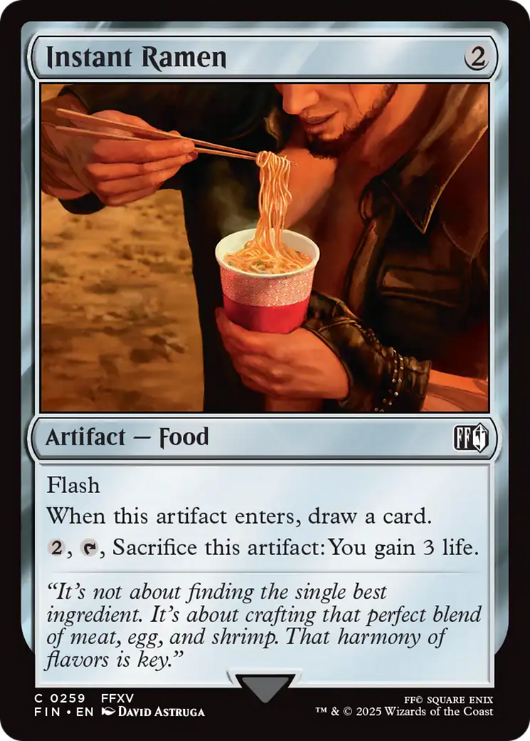 Instant Ramen [FINAL FANTASY] | Magic Magpie