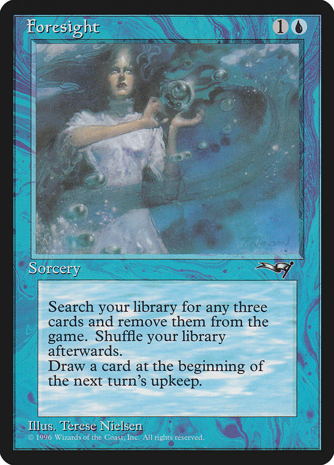 Foresight (Bubble Swirl) [Alliances] | Magic Magpie
