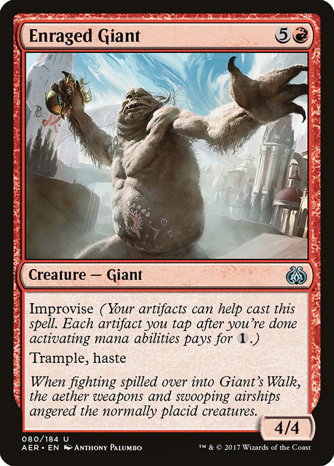 Enraged Giant [Aether Revolt] | Magic Magpie