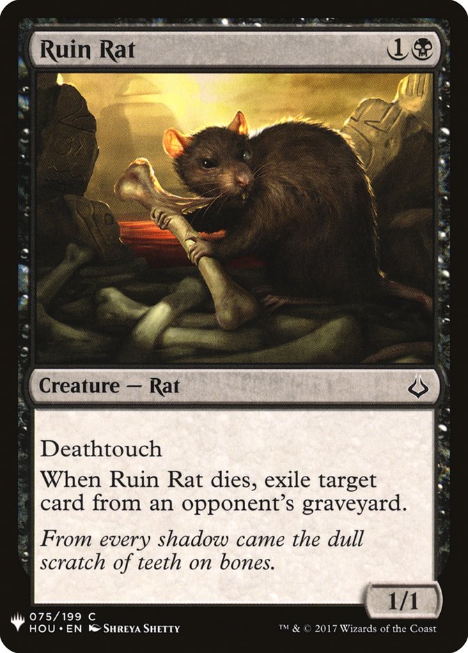 Ruin Rat [Mystery Booster] | Magic Magpie