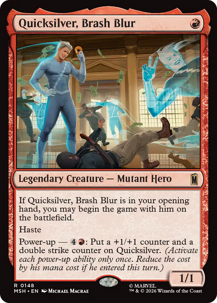 Quicksilver, Brash Blur [Marvel Super Heroes] | Magic Magpie