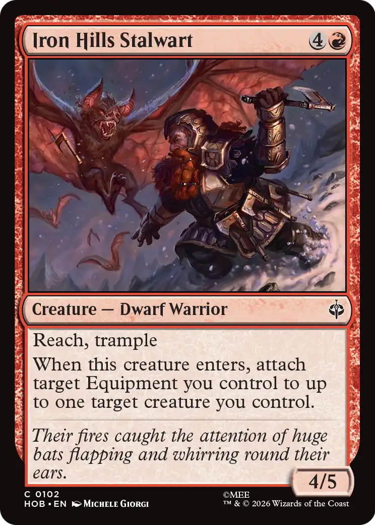 Iron Hills Stalwart [The Hobbit] | Magic Magpie