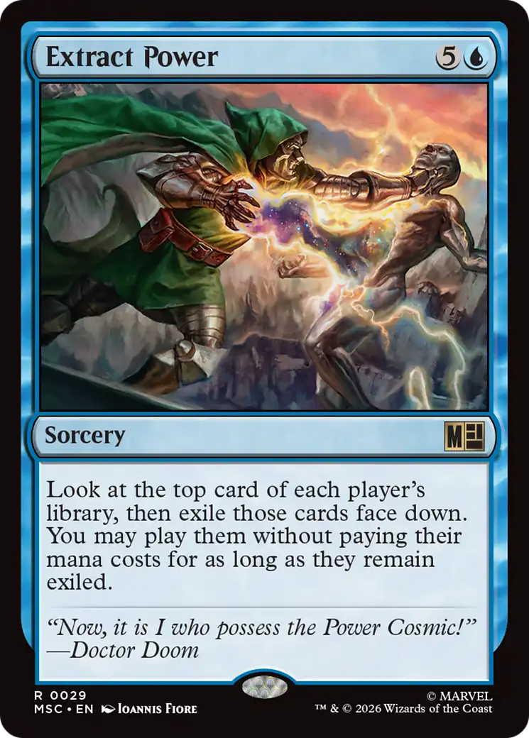 Extract Power [Marvel Super Heroes Commander] | Magic Magpie