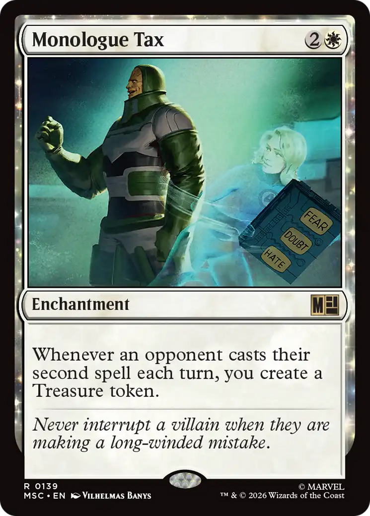 Monologue Tax [Marvel Super Heroes Commander] | Magic Magpie