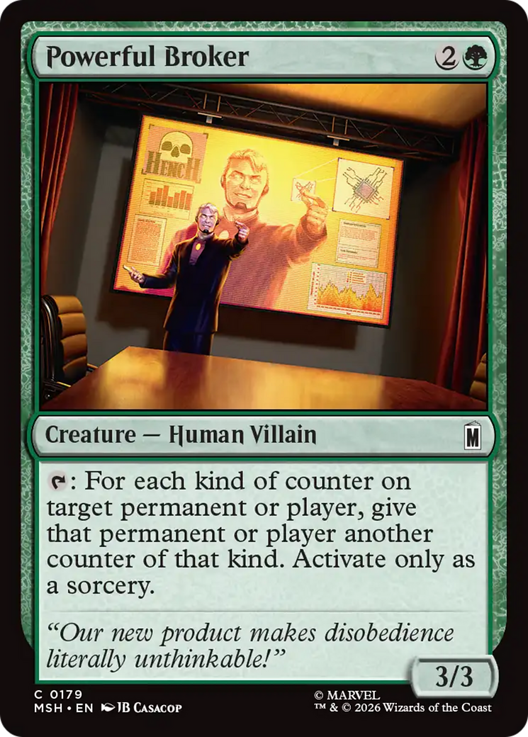 Powerful Broker [Marvel Super Heroes] | Magic Magpie