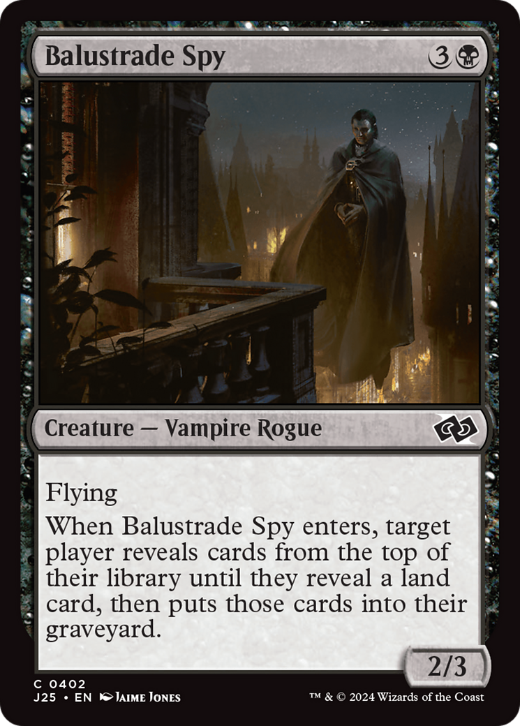 Balustrade Spy [Foundations Jumpstart] | Magic Magpie