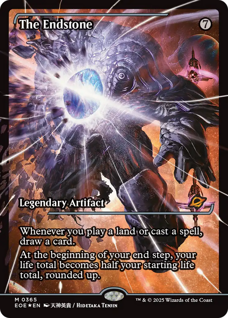 The Endstone (Showcase) [Edge of Eternities] | Magic Magpie