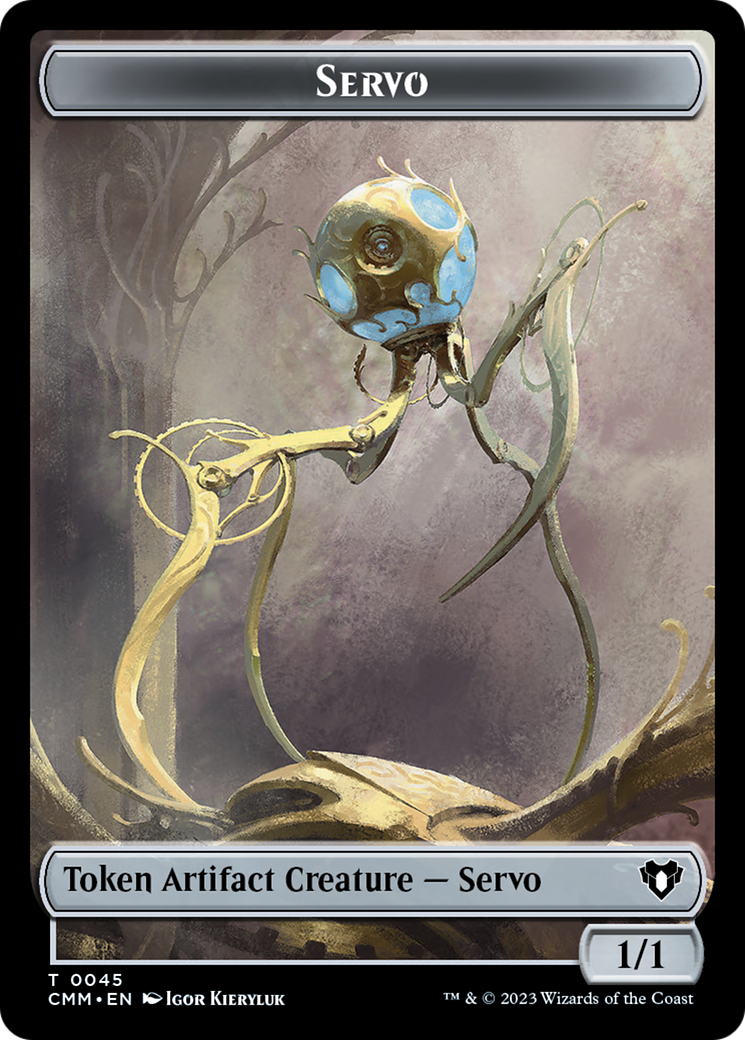 Servo Token [Commander Masters Tokens] | Magic Magpie