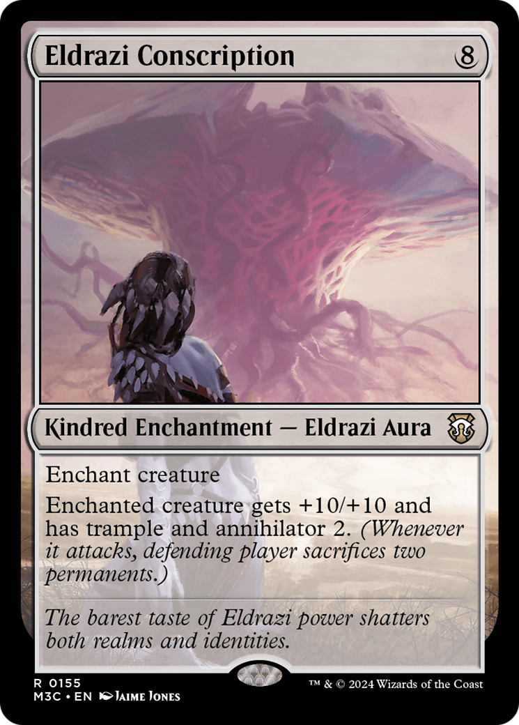 Eldrazi Conscription (Ripple Foil) [Modern Horizons 3 Commander] | Magic Magpie