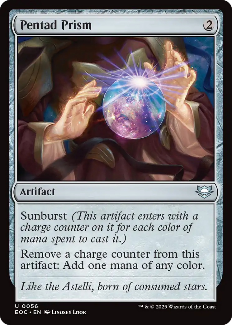 Pentad Prism [Edge of Eternities Commander] | Magic Magpie