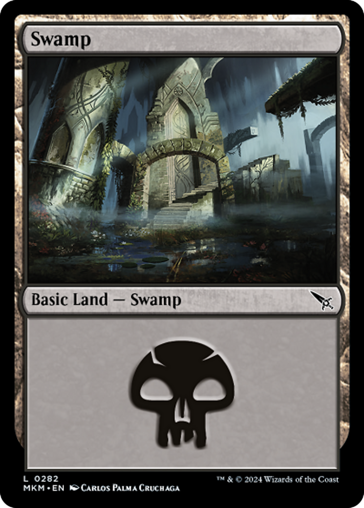 Swamp (0282) [Murders at Karlov Manor] | Magic Magpie