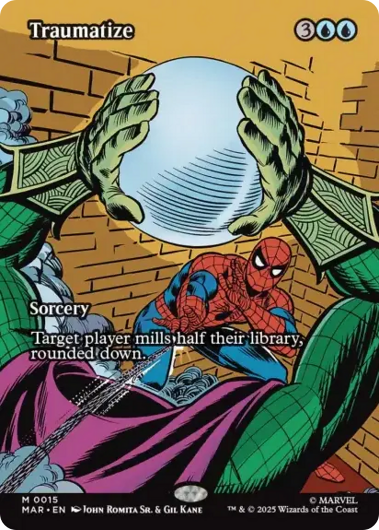 Traumatize (Borderless) [Marvel's Spider-Man: Eternal-Legal] | Magic Magpie