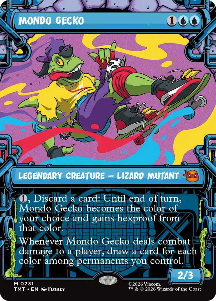 Mondo Gecko (Showcase) [Teenage Mutant Ninja Turtles] | Magic Magpie