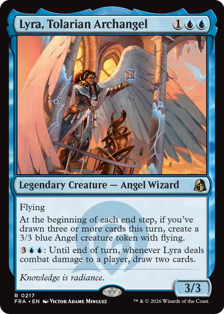 Lyra, Tolarian Archangel [Reality Fracture] | Magic Magpie