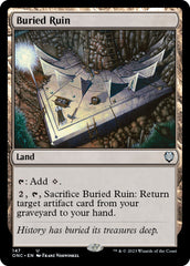 Buried Ruin [Phyrexia: All Will Be One Commander] | Magic Magpie