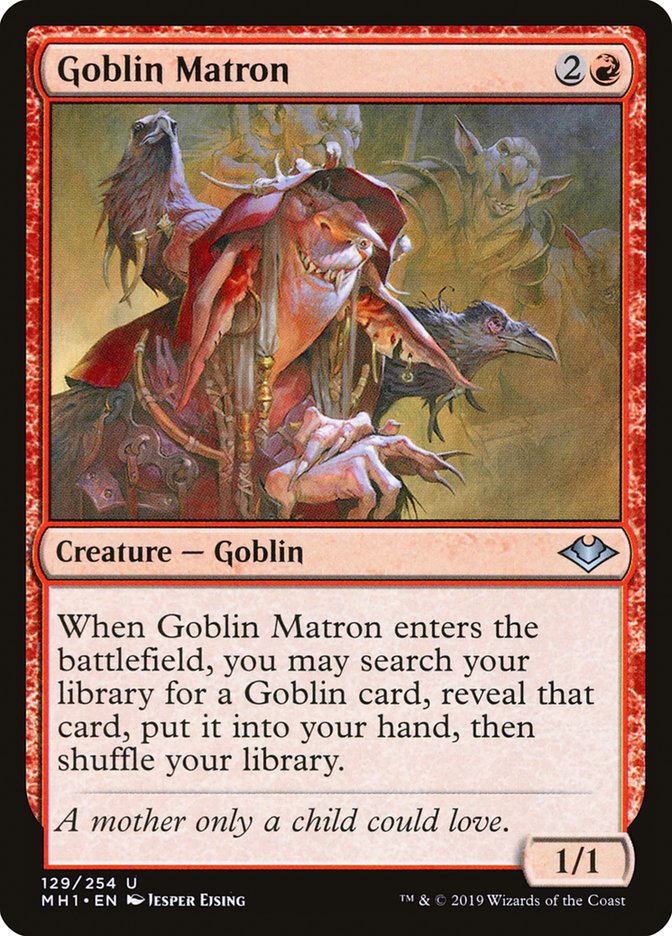 Goblin Matron [Modern Horizons] | Magic Magpie