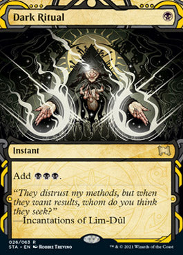 Dark Ritual (Foil Etched) [Strixhaven: Mystical Archive] | Magic Magpie
