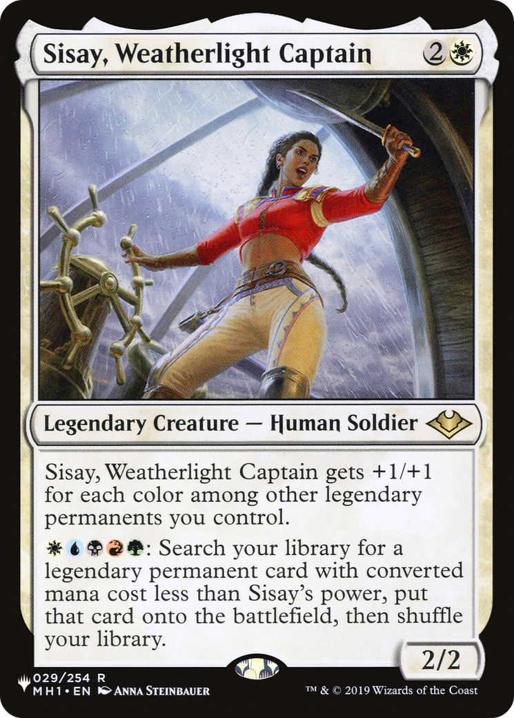 Sisay, Weatherlight Captain [Secret Lair: From Cute to Brute] | Magic Magpie