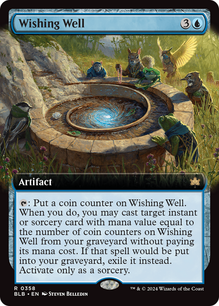 Wishing Well (Extended Art) [Bloomburrow] | Magic Magpie