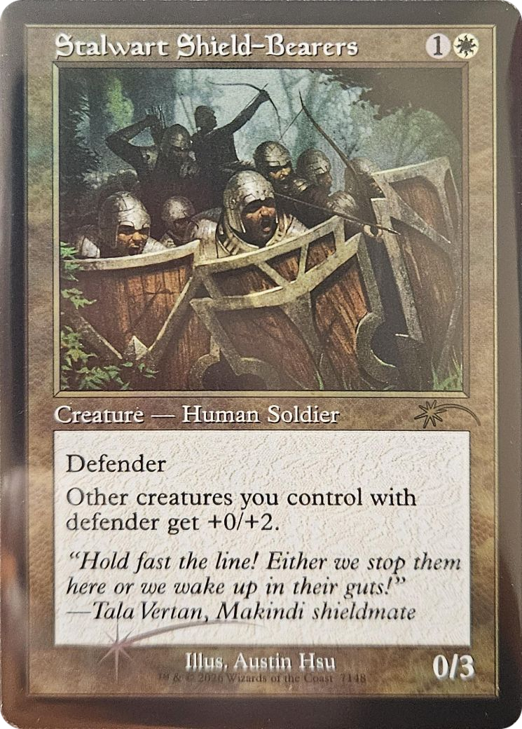 Stalwart Shield-Bearers (Retro Frame) [Secret Lair Drop Series] | Magic Magpie