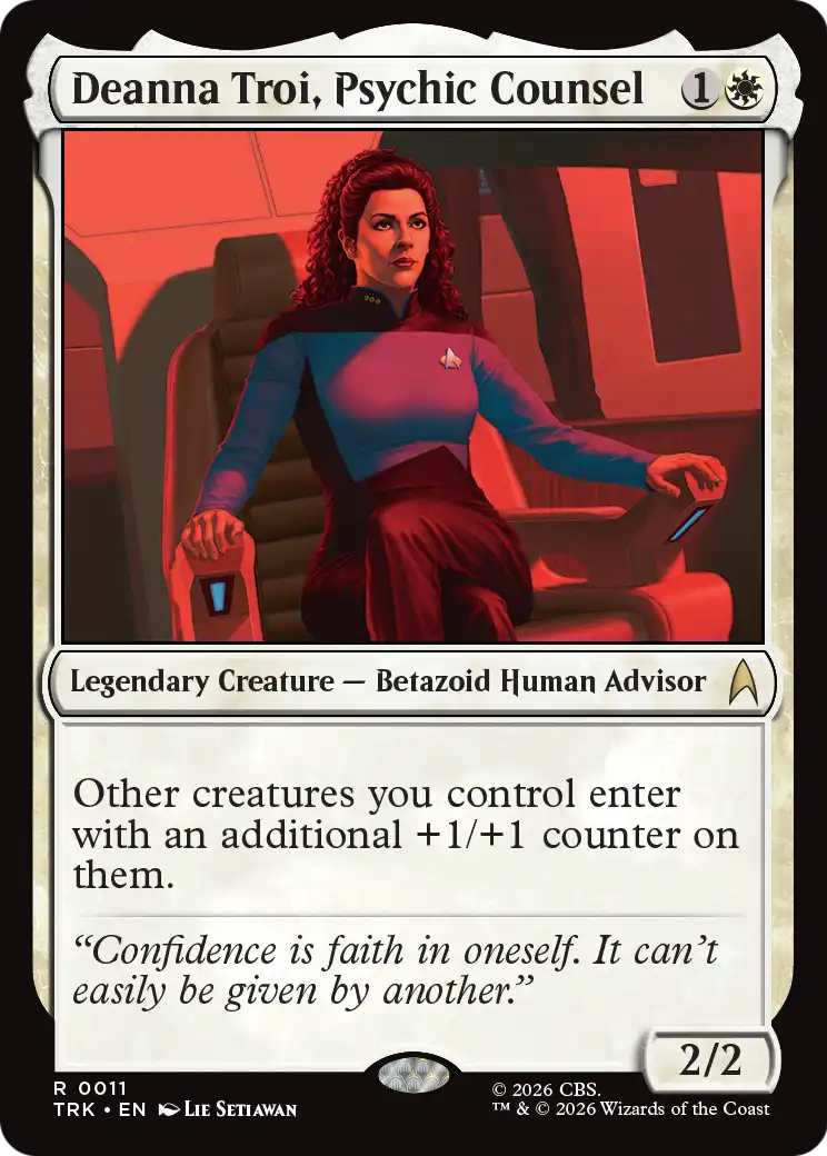 Deanna Troi, Psychic Counsel [Star Trek] | Magic Magpie
