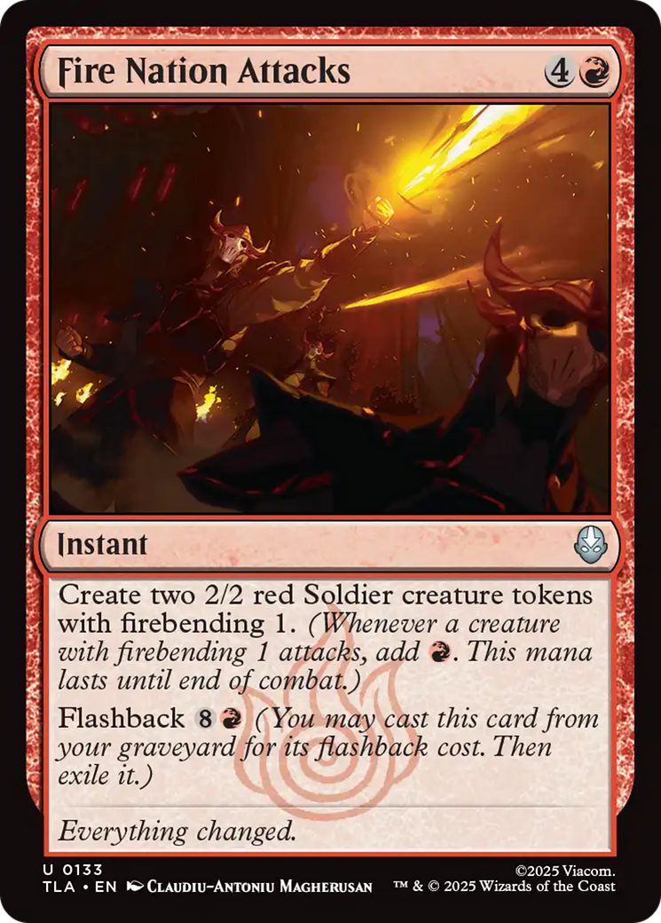 Fire Nation Attacks [Avatar: The Last Airbender] | Magic Magpie
