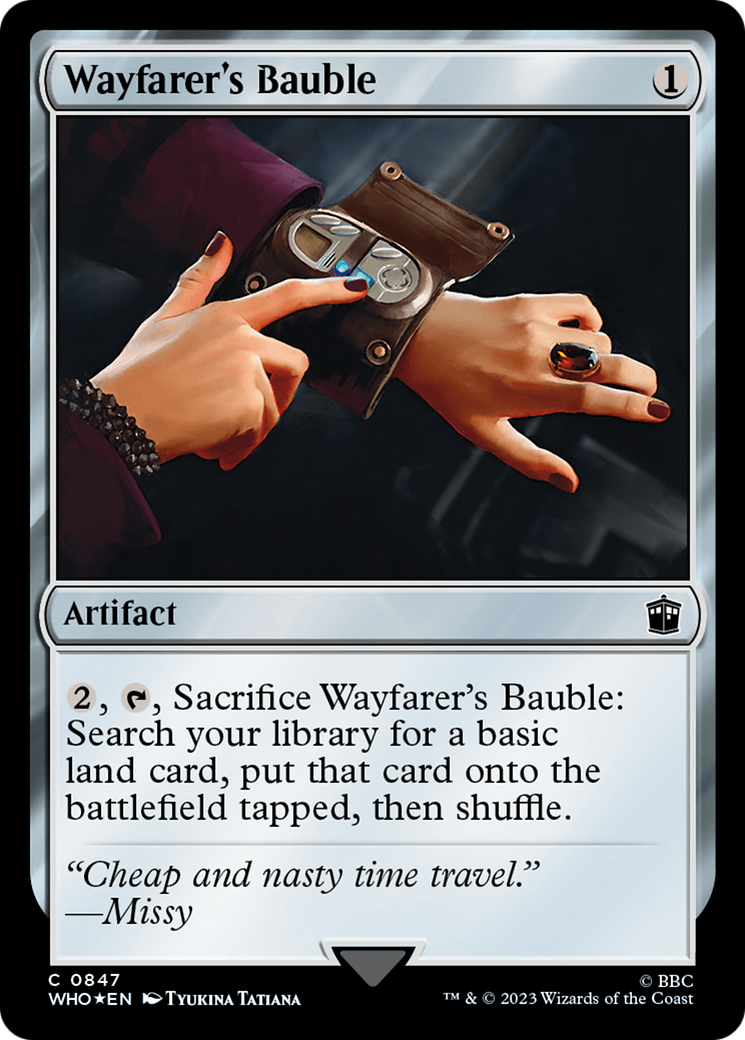 Wayfarer's Bauble (Surge Foil) [Doctor Who] | Magic Magpie