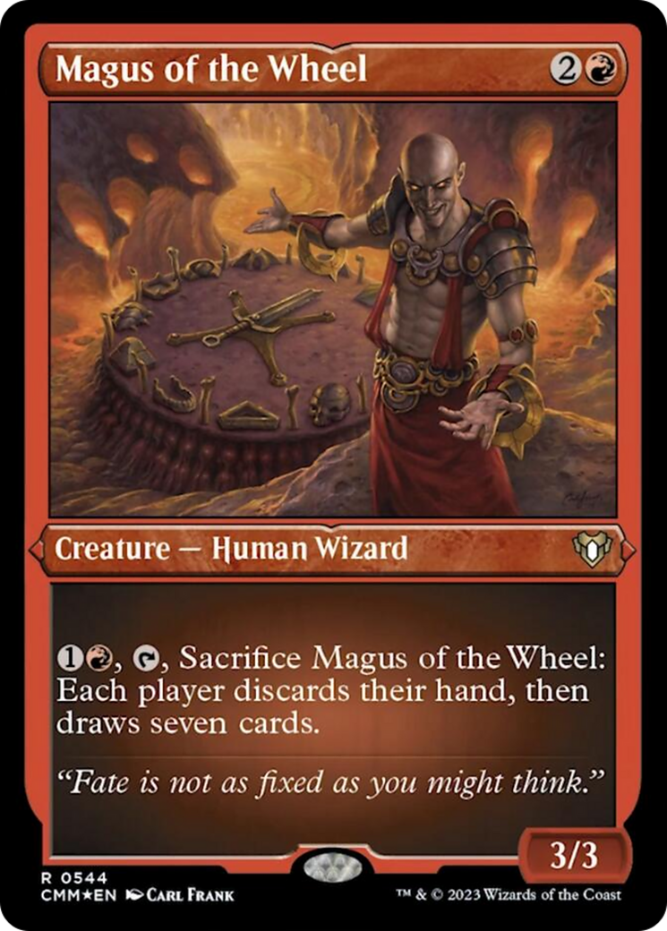 Magus of the Wheel (Foil Etched) [Commander Masters] | Magic Magpie