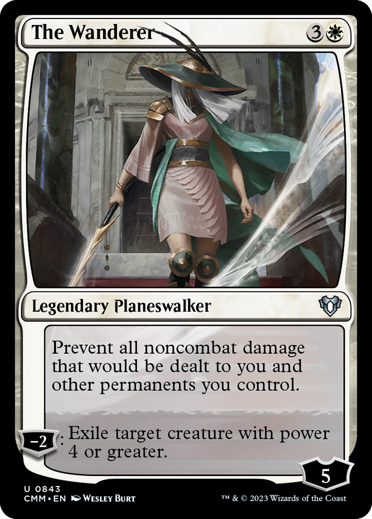 The Wanderer [Commander Masters] | Magic Magpie