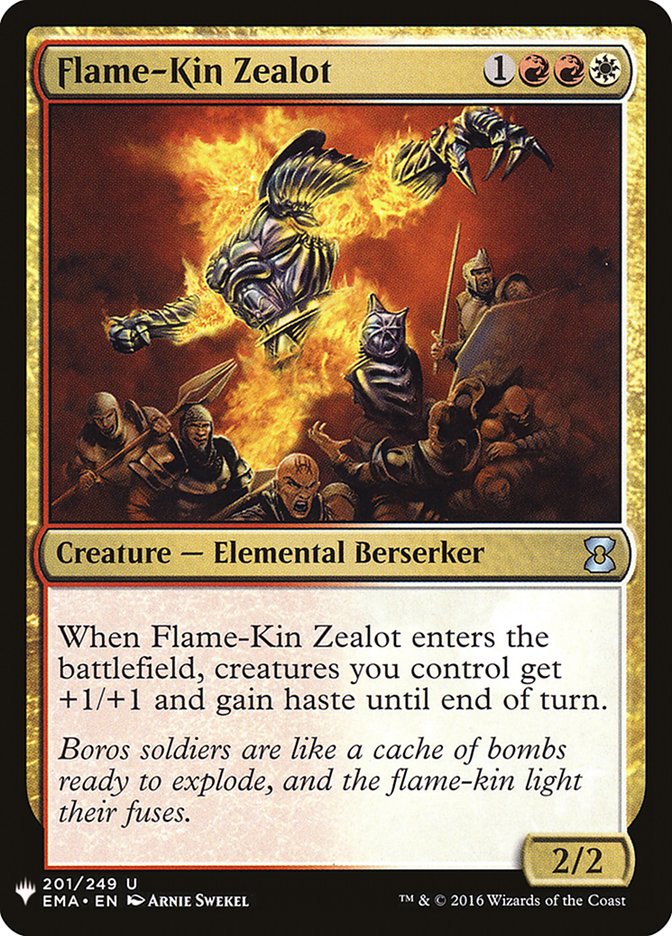 Flame-Kin Zealot [Mystery Booster] | Magic Magpie