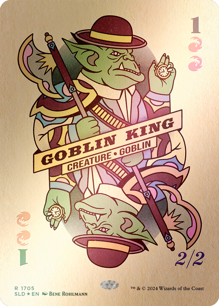 Goblin King (1705) (Rainbow Foil) [Secret Lair Drop Series] | Magic Magpie