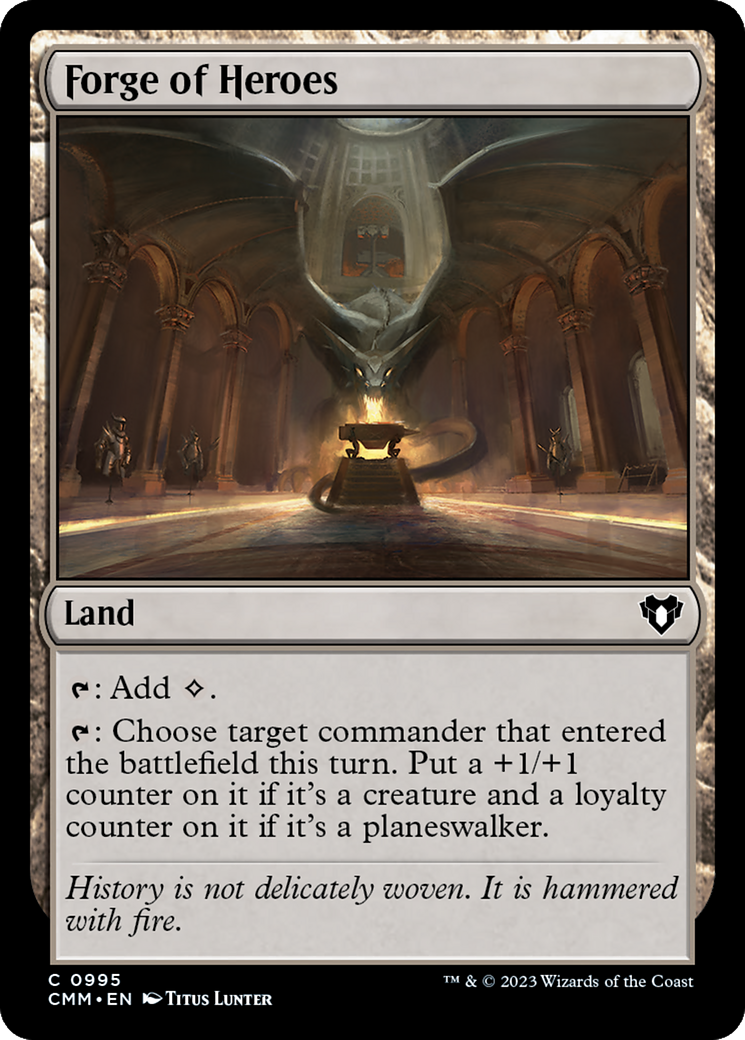 Forge of Heroes [Commander Masters] | Magic Magpie