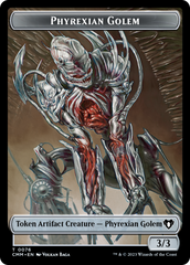 Phyrexian Golem // Ox Double-Sided Token [Commander Masters Tokens] | Magic Magpie