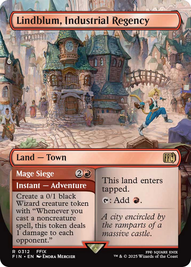 Lindblum, Industrial Regency (Borderless) [FINAL FANTASY] | Magic Magpie